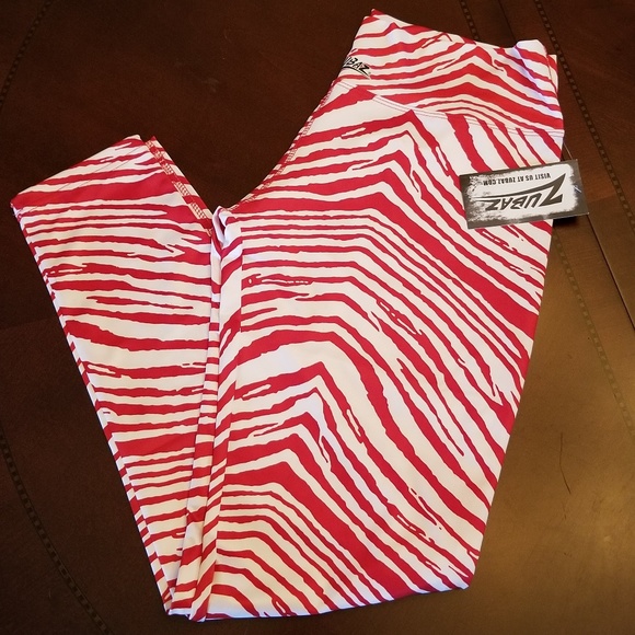 zubaz Pants - NWT Zubaz Workout Fitness long Zebra leggings L